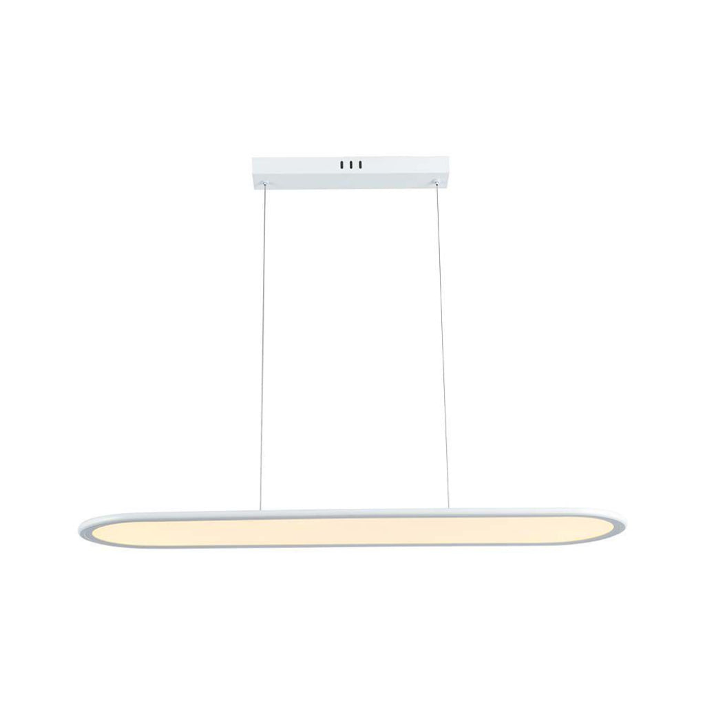 Lampadario LED a Sospensione 24W 80*104Cm Colore Bianco 4000K