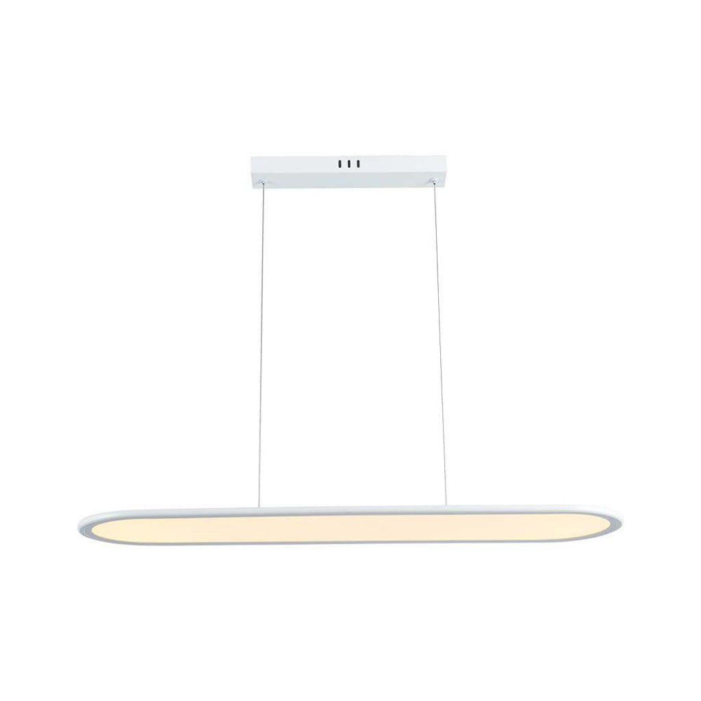 24W LED Hanging Lamp (80*104CM) 3000K White Body