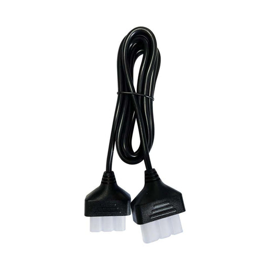Power Cable With 2 Plugs Black 2M 3*0.75MM²