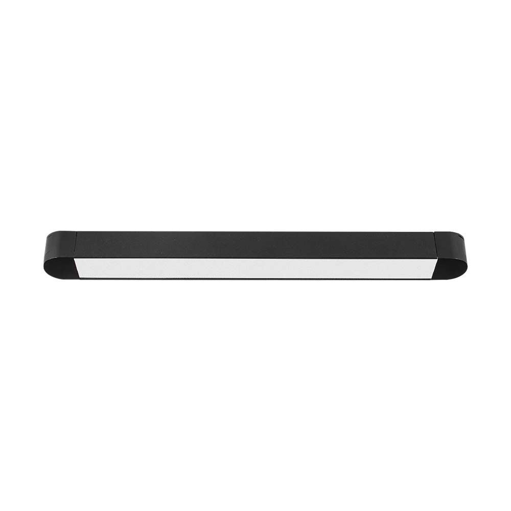 14W LED Slim Magnetic Track Light Flood Light 3000K Black Body