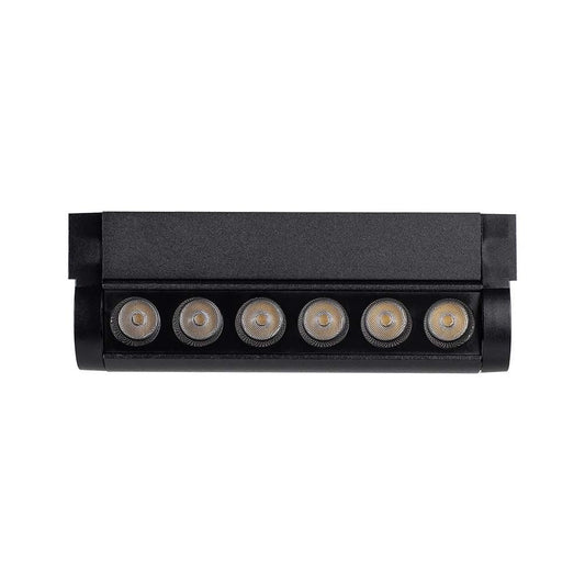 5W LED Magnetic Linear Spotlight Slim Adjustable 3000K Black Body