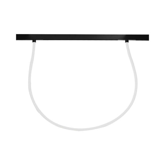 23W LED Smart Magnetic Track Light Flexible Tube 2M CCT: 3IN1 Dimmable Black Body