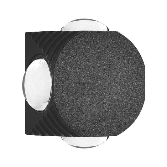 4W LED COB Downlight 3000K Black Body