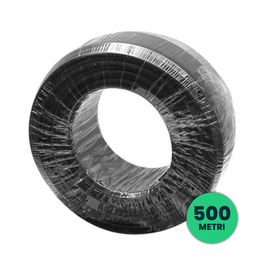 Cavo Solare Fotovoltaico 4 mmq Unipolare Colore Nero Prodotto in Germania per Collegamento Professionale Pannelli Solari Fotovoltaici (Bobina 500 Metri)