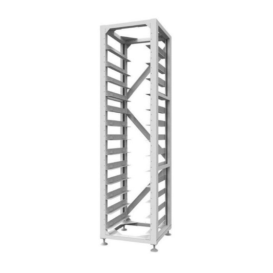 Armadio Rack Deye per 12 Moduli di Accumulo HV e BMS SKU 11862 11863