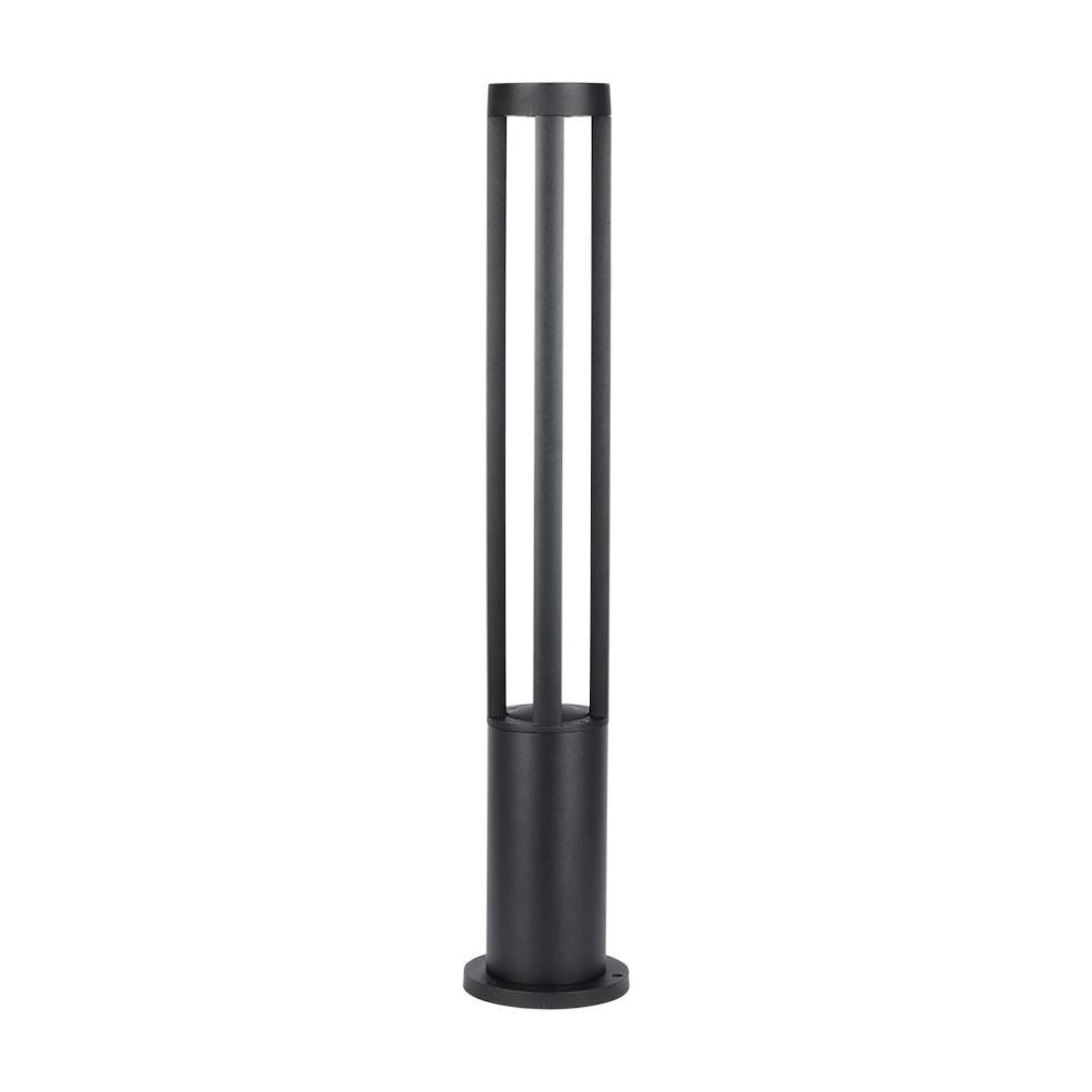 10W LED Wall Light Black Body 80cm Height CREE Chip 5000K