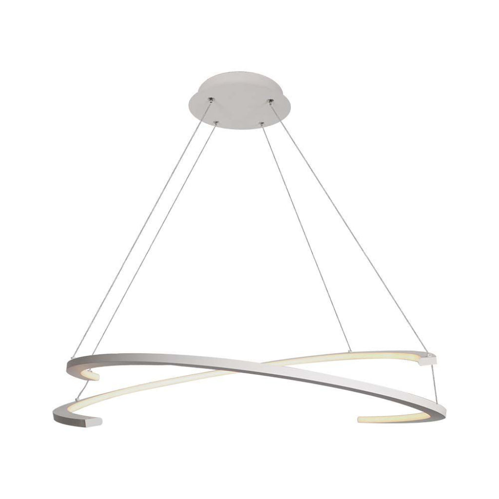 48W LED Designer Hanging Light 800*1200MM Triac Dimmable 3000K White