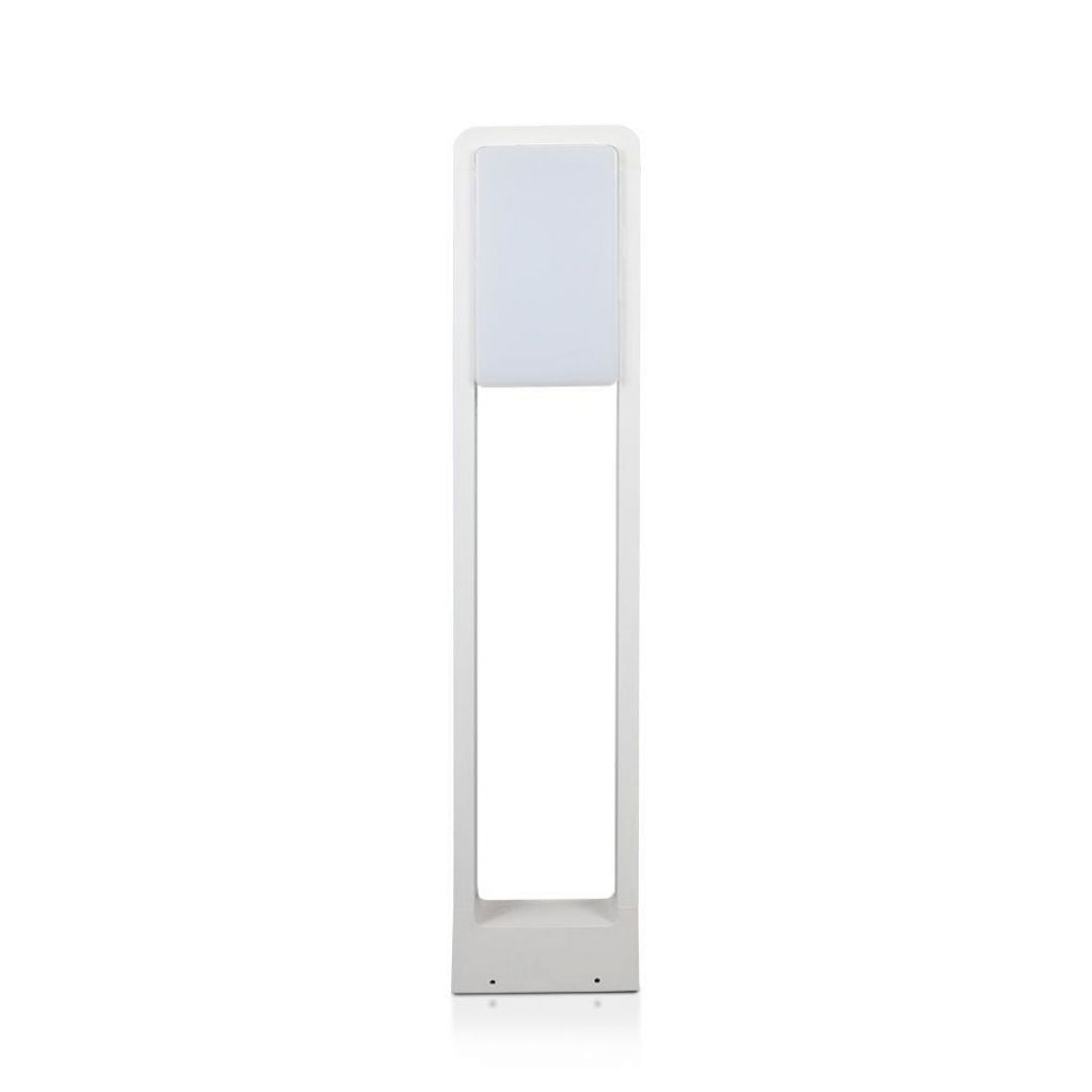 10W LED Bollard Lamp Samsung Chip White Body IP65 6400K