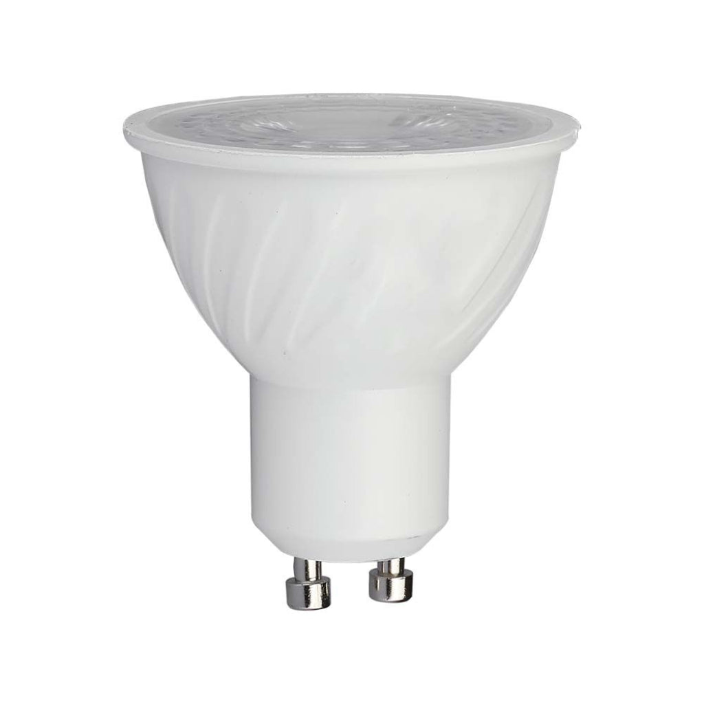 LED Spotlight SAMSUNG CHIP - GU10 6W Ripple Plastic 10°D 4000K