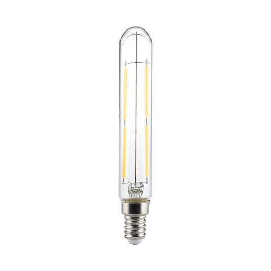 LED Bulb - 4W E14 T20 Filament Clear Glass 6500K