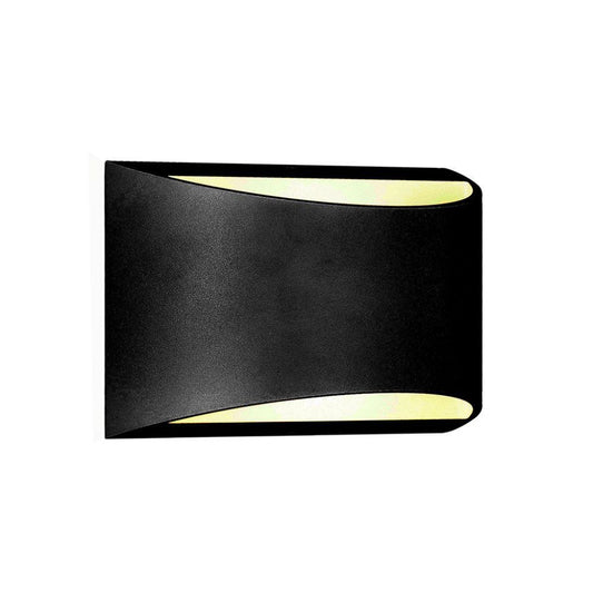9W LED Wall Lamp with Bridgelux Chip Black Body 4000K IP54
