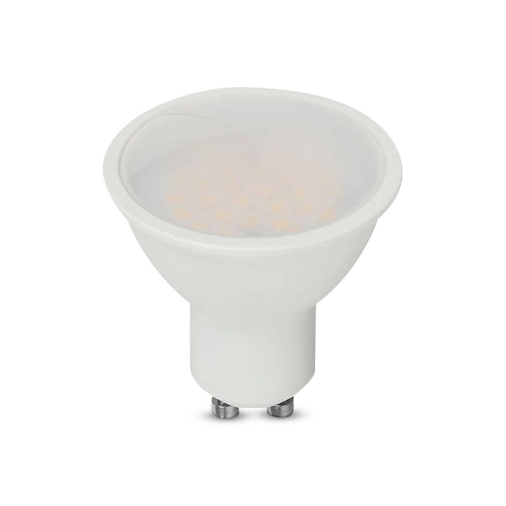 Faretto LED GU10 10W 110° Copertura Satinata 4000K