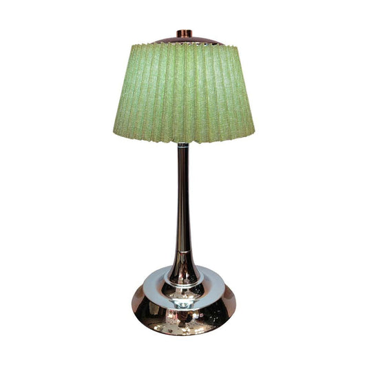 1.5W LED Table Lamp 3000K Chrome + Pale Green