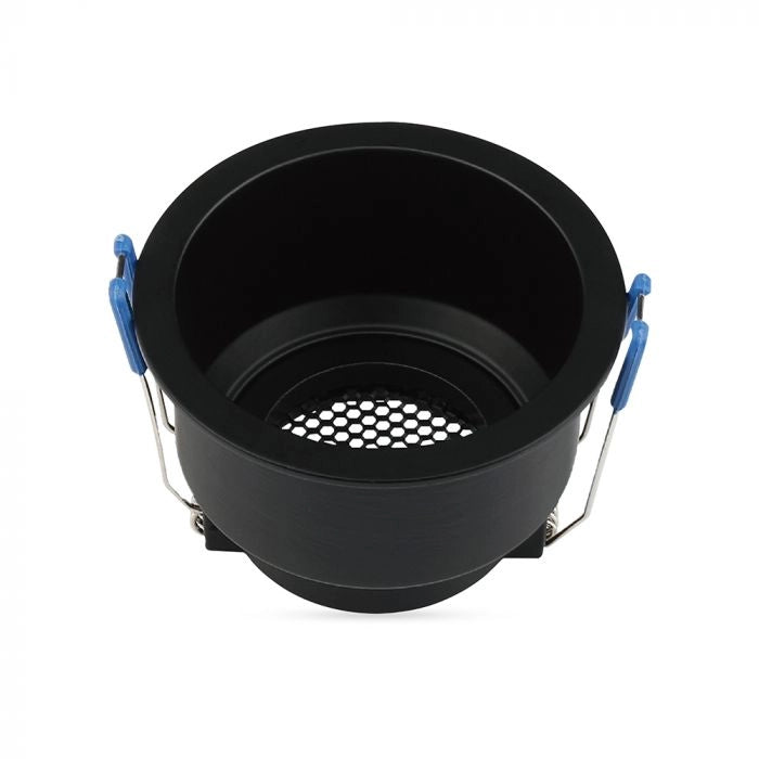GU10 Fitting Round Aluminum Body Deep Anti Glare Black Body With Hoyne Comb