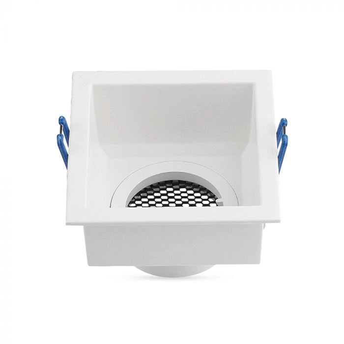 GU10 Fitting Square Aluminum Body Deep Anti Glare White Body With Hoyne Comb