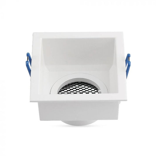 GU10 Fitting Square Aluminum Body Deep Anti Glare White Body With Hoyne Comb