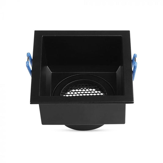 GU10 Fitting Square Aluminum Body Deep Anti Glare Black Body With Hoyne Comb