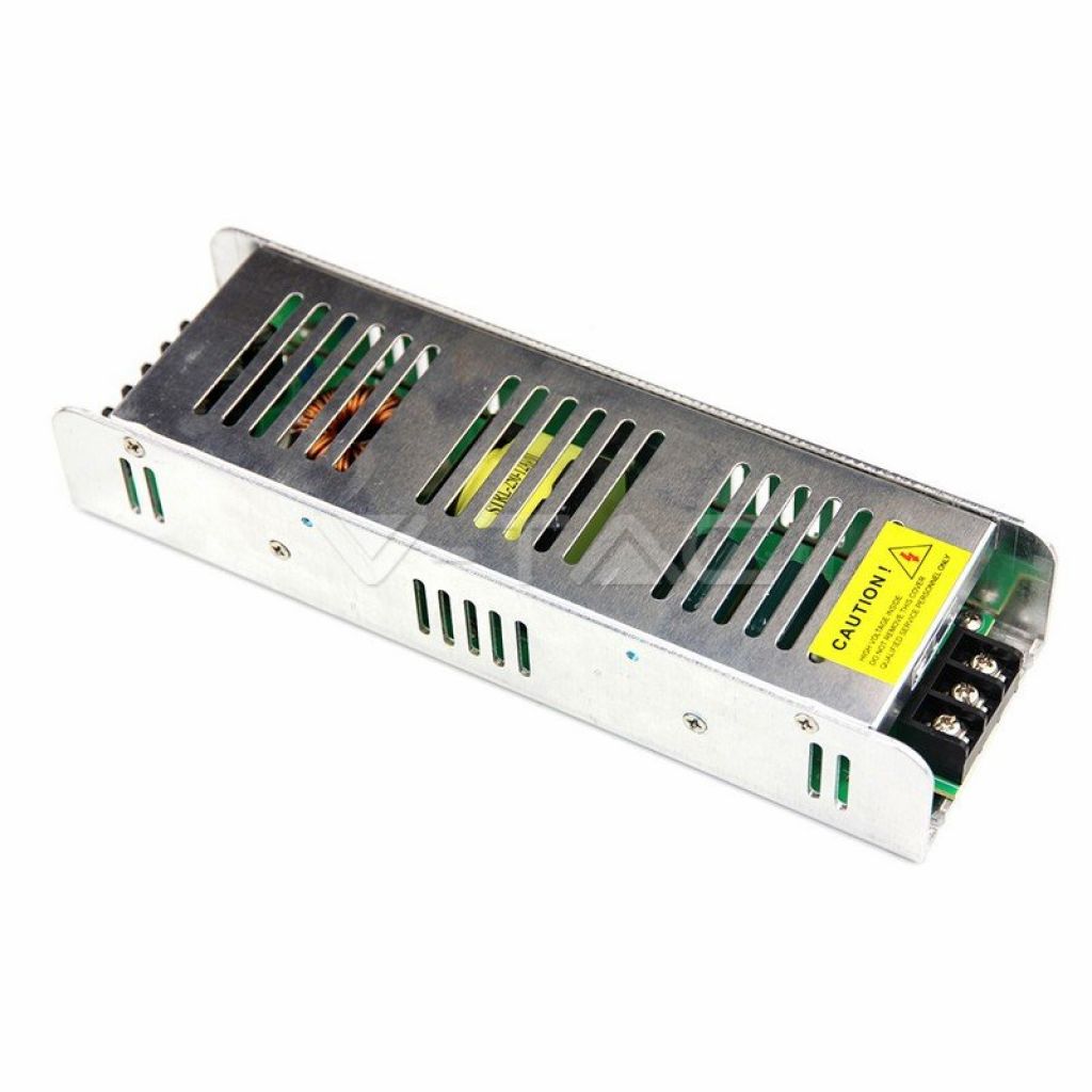 Slim Metal Power Supply 25W 12V 2.1A with 1 Output 140x33x27mm IP20