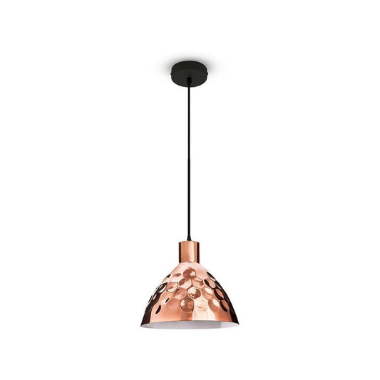 Rose Gold Pendant Light Holder D:220mm
