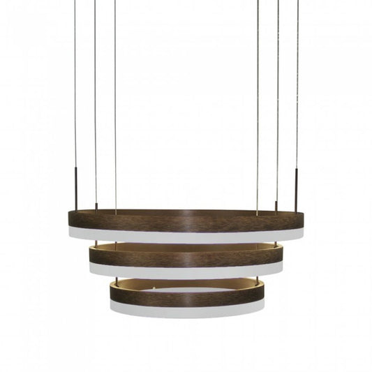 92W Soft Light Chandelier Dimmable Coffee 3000K