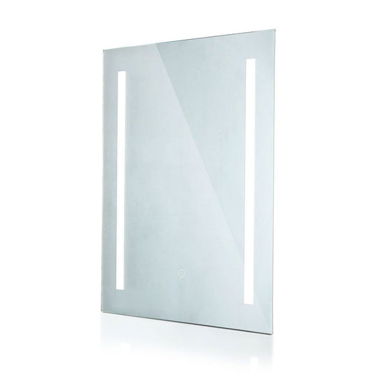 17W LED Mirror Light Rectangle Chrome with Pull Cord Switch 500*390*35mm IP44 Anti Fog 6400K