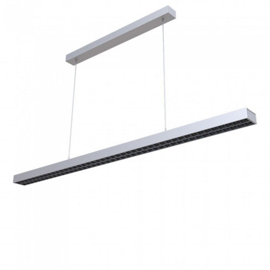 LED Linear Light Samsung Chip 60W Hanging Non Linkable White Body 4000K