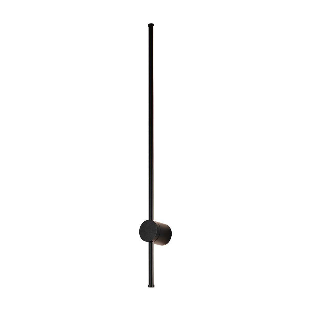 12W LED Wall Lamp Black Body 4000K IP54