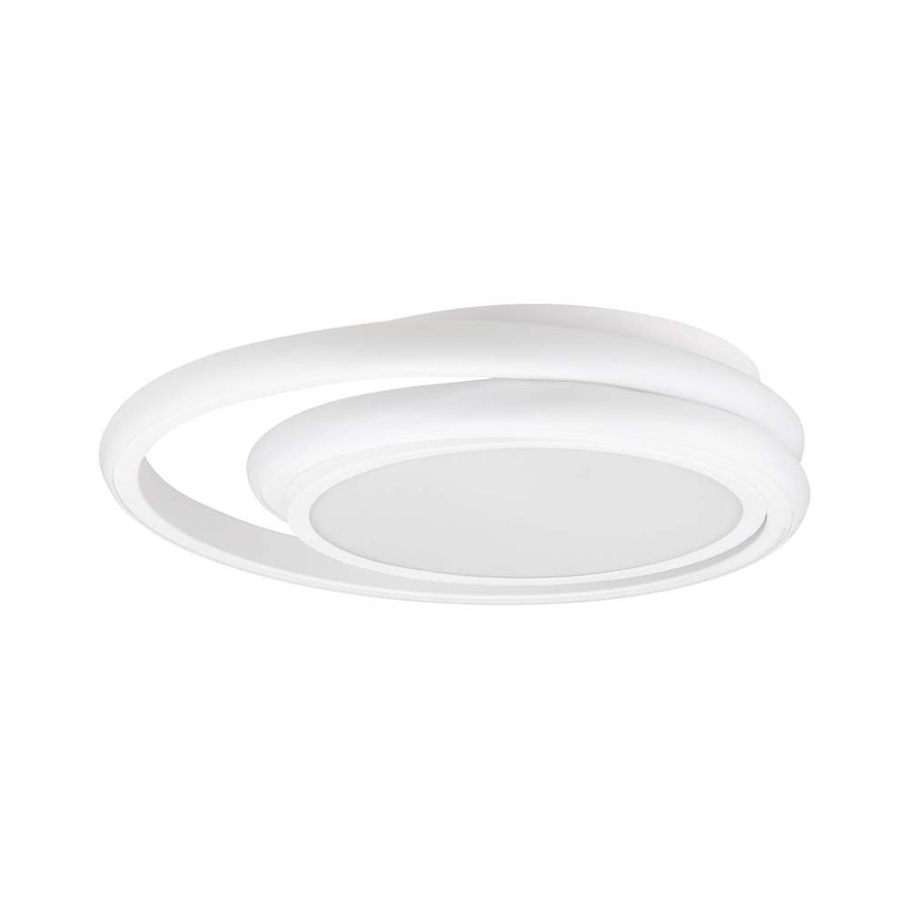 24W LED Designer Light White Double Round 4000K
