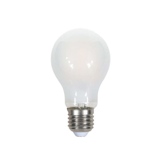 LED Bulb 7W Cross Filament E27 A60 Frost Cover 2700K