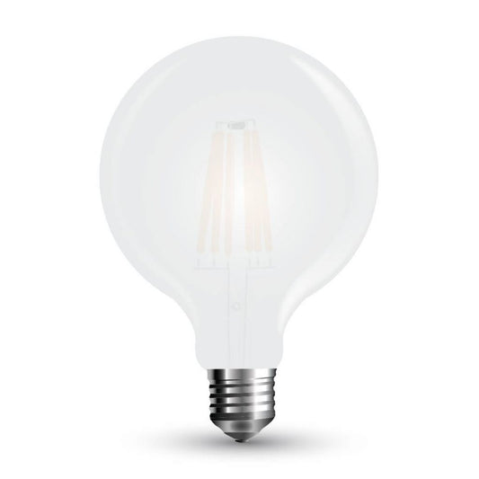 LED Bulb 7W Filament E27 G95 Frost Cover 6400K
