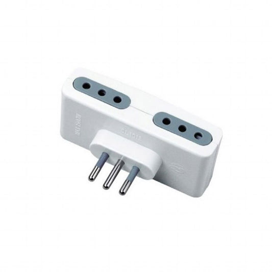 Adattatore Spina 10A 4 Prese 10A Max:1500W