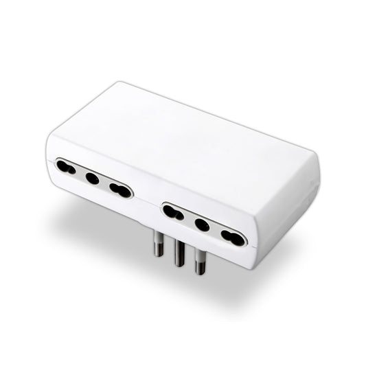 Adattatore Spina 16A 4 Prese 10/16A Bipasso Max:1500W