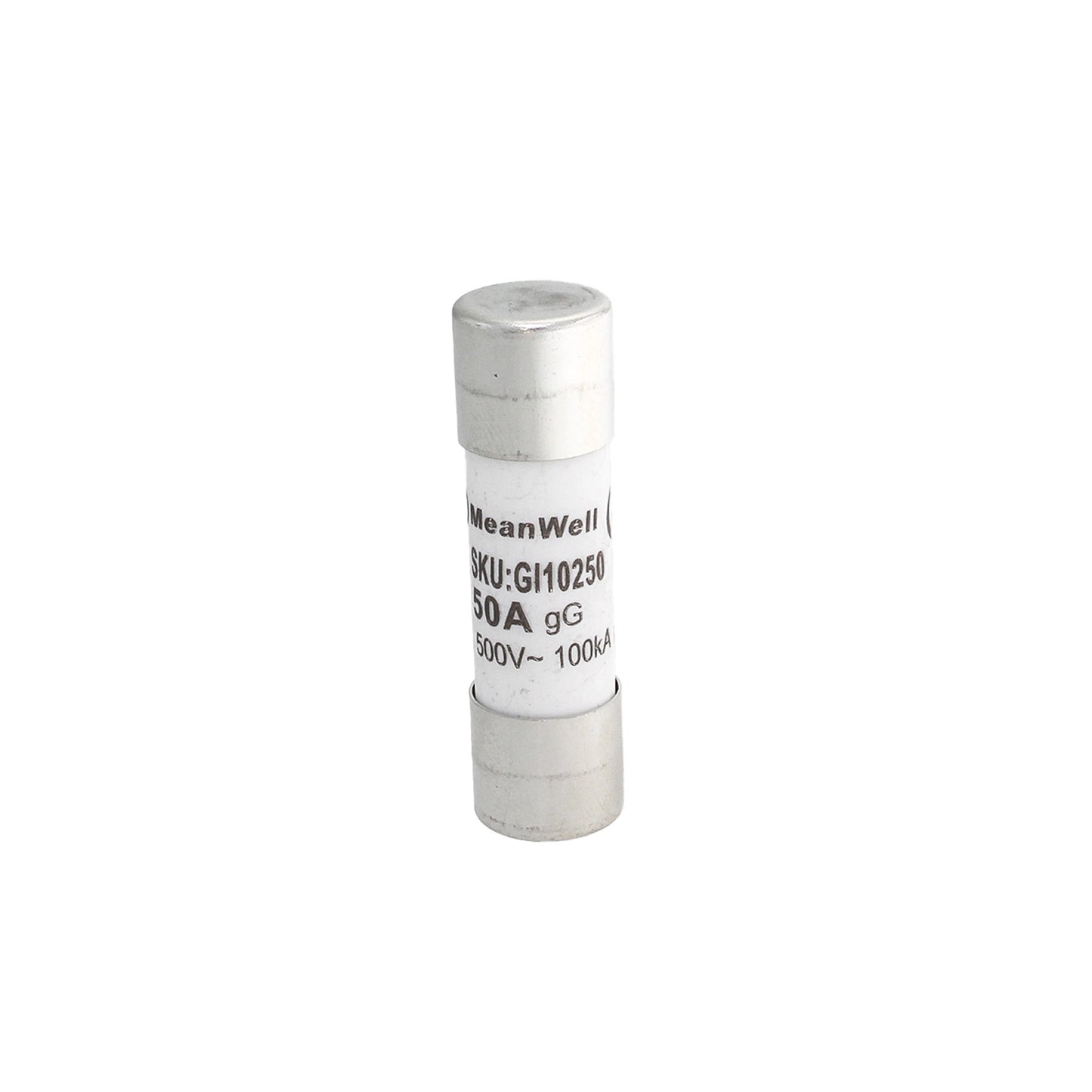 Fusibili AC MeanWell 500V D14X51mm 50A IP20 Certificati IEC60269 (10pz)