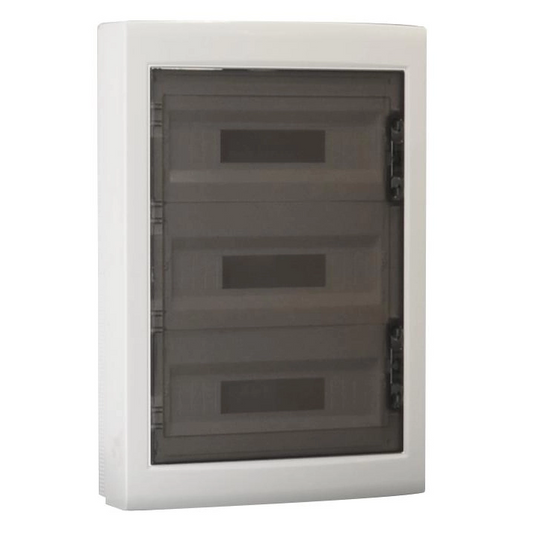 Centralino da Parete MeanWell 54 Moduli 400x550x120mm Bianco RAL 9016 IP40
