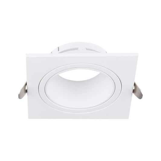 GU10 Spotlight Fitting Iron+PC White+White