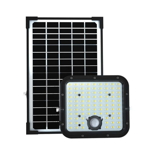 30W LED Solar Floodlight LiFePo Battery Black 4000K