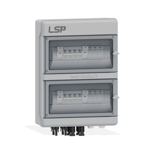 Quadro di Campo DC 2/2 MPPT 1000VDC 16A 12 Moduli LSP IP65