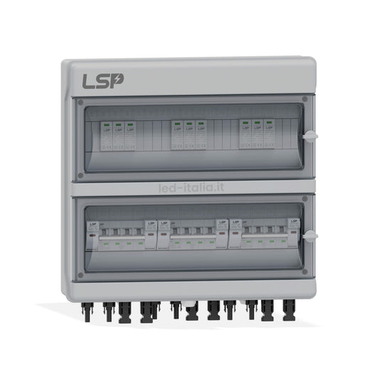 Quadro di Campo DC 3/3 MPPT 1000VDC 16A 18 Moduli LSP IP65