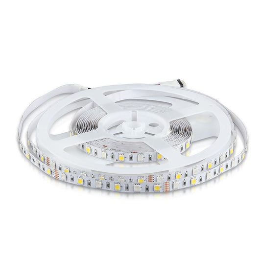 LED Strip 5050 60 LEDs 12V IP20 RGB + 4000K