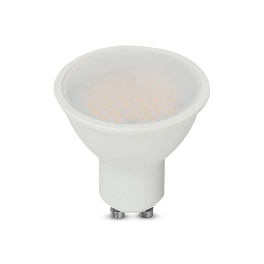 Faretto LED GU10 10W 110° Copertura Satinata 6500K
