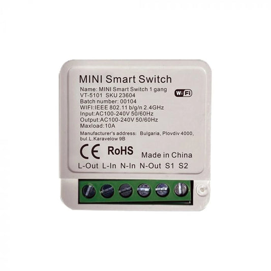 Mini On Line Switch 1 Gang