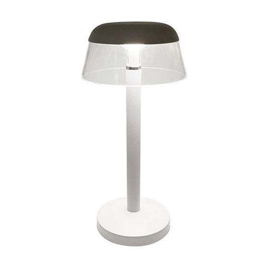 3W LED RECHARGEABLE TABLE LAMP 130x285MM 3IN1 DIMMABLE WHITE BODY