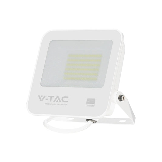 50W LED FLOODLIGHT SAMSUNG CHIP 4000K WHITE BODY GREY FROSTED GLASS IP65
