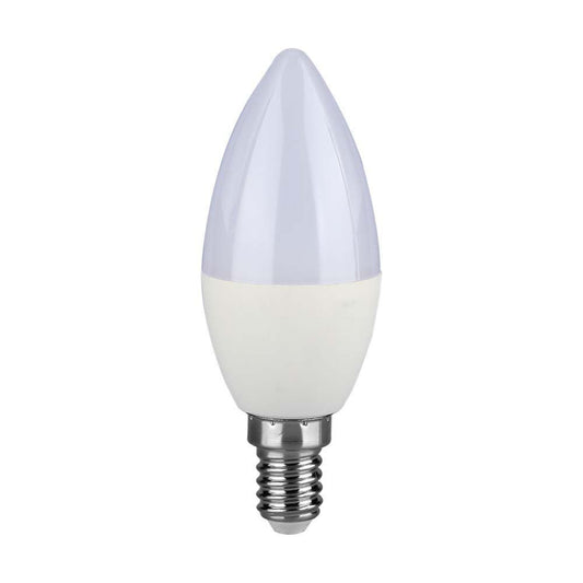 LED Bulb 2.9W E14 Plastic Candle 6400K