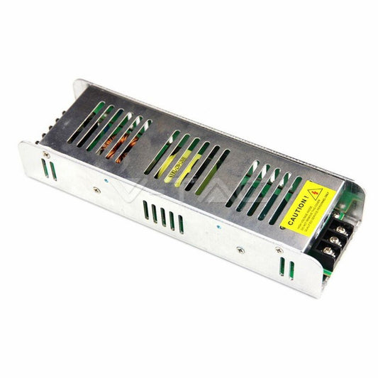 Slim Metal Power Supply 25W 12V 2.1A with 1 Output 140x33x27mm IP20
