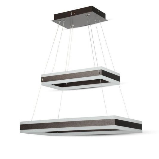 100W Soft Light Chandelier Dimmable Coffee 3000K