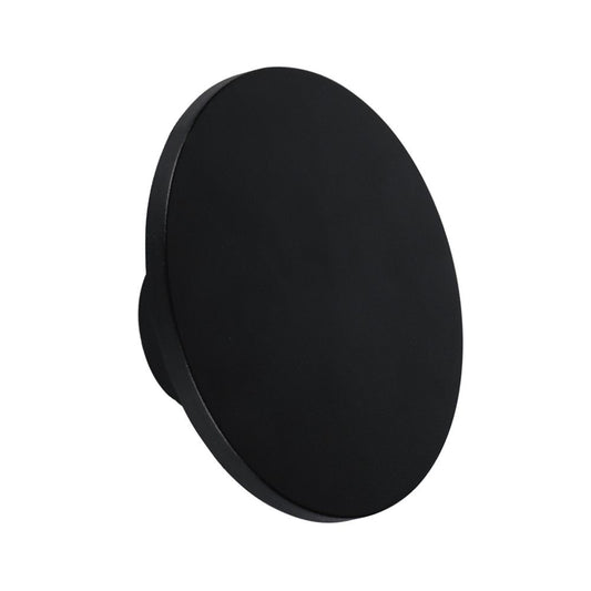 12W LED Dome Light Round Black Frame 4000K