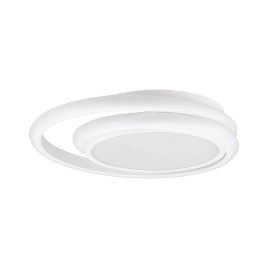 24W LED Designer Light White Double Round 4000K