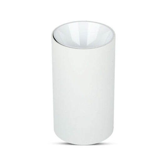 GU10 Fitting Round White + White