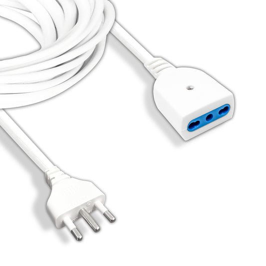 Linear Extensions Spine 16A 2P+T Socket 10/16A Cable H05V F 3X1.0mmx3M